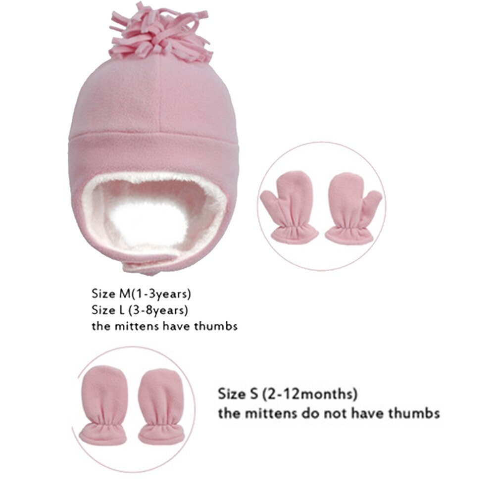 Hat Baby Boy Gloves Set Beanie Newborn Photography Accessories Children's Cap With Ears - V.I.P Digital Presence