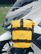 Motorcycle bumper bag outside the multifunctional large capacity Mount Brigade storage bag convenient waterproof riding bag - V.I.P Digital Presence