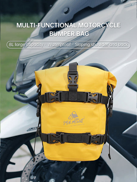 Motorcycle bumper bag outside the multifunctional large capacity Mount Brigade storage bag convenient waterproof riding bag - V.I.P Digital Presence