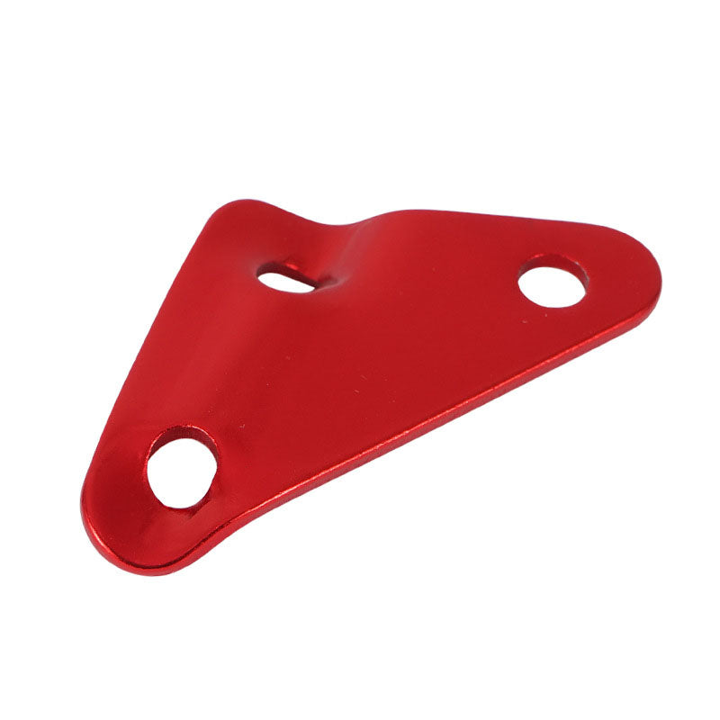 Hebilla antideslizante de aleación de aluminio para cuerda de viento exterior, hebilla de cuerda de paraguas, ajuste de toldo de tienda, accesorios de cuerda de tracción, hebilla triangular 