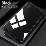 Double sided  Magnetic Case for iPhone X Clear Tempered Glass Magnet Adsorption Case - V.I.P Digital Presence