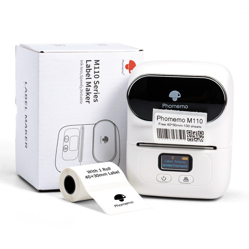 Phomemo price tag printer, home clothing tag thermal printer, handheld barcode printer - V.I.P Digital Presence