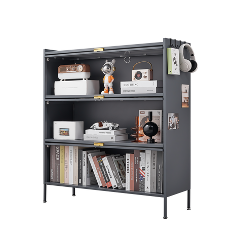 3 Tier Pantry Storage Cabinet Baker Racks for Kitchen with Storage Kitchen Pantry Storage Cabinet Microwave Rack Storage Rack - V.I.P Digital Presence