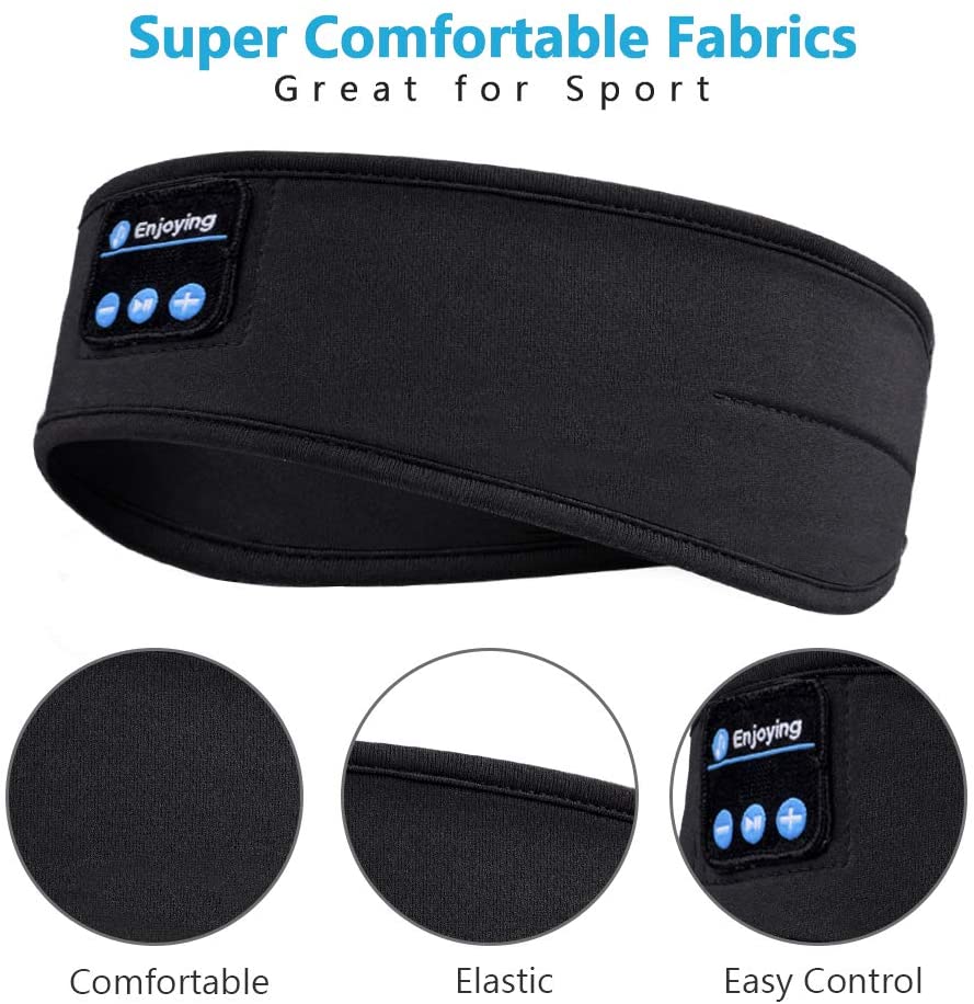 Auriculares Bluetooth para dormir, mejora la suavidad, auriculares inalámbricos para dormir con música, perfectos para dormir.