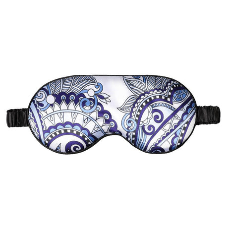 Double-Sided Imitation Silk Eye Mask Satin Silk Eye Protection Blackout Sleep Mulberry Silk Eye Mask Printed Spot Wholesale - V.I.P Digital Presence