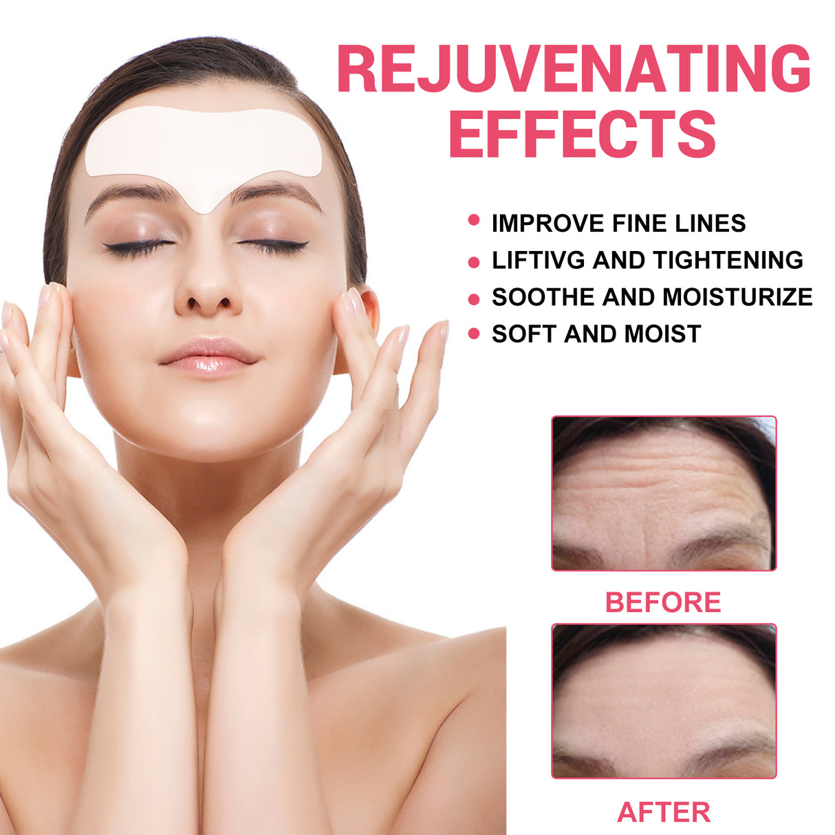 Forehead Interocular Wrinkles Patch Smooths And Tights Forehead Wrinkles Light Fine Lines Swordeight Forehead Lines - V.I.P Digital Presence