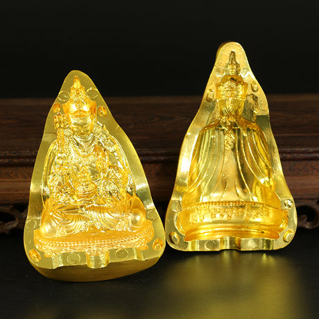 The mold is made of pottery clay, water and copper alloy, and is dedicated to Xizang Tridimensional Lotus Master - V.I.P Digital Presence