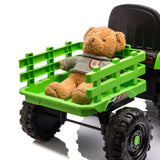 Children's electric tractor toy, powered by 24V battery, 200w * 2 motor 1.86-4.97MPH/remote control three speed adjustable - V.I.P Digital Presence