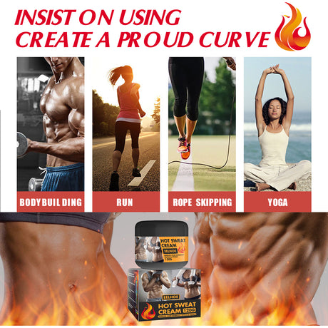 Body Sculpting Abs Cream, Exercise Strengthen Muscles Fitness Body Sculpting Cream - V.I.P Digital Presence
