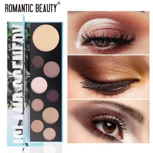 Romantic Beauty 9-Color Eye Shadow Irregular Circular Bubble Eye Shadow Plate - V.I.P Digital Presence