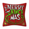 Grinch Christmas Pillow Cover Amazon Home Christmas Decoration Cushion Sofa Pillowcase Combination - V.I.P Digital Presence