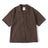 Vintage color woven plaid wrinkle resistant Cuban collar short sleeved shirt - V.I.P Digital Presence