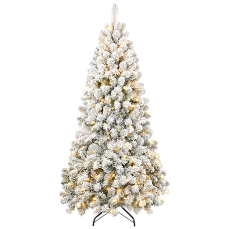 7FT PVC Memory Wire Christmas tree (With Light) - V.I.P Digital Presence