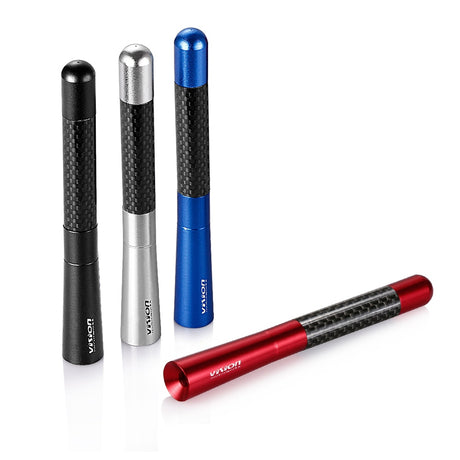 12cm Carbon Fiber Short Radio Antenna for Ford Focus Fiesta Peugeot Mazda Citroen Opel Astra Skoda Toyota Corolla Car Styling - V.I.P Digital Presence