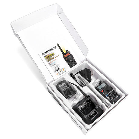 BaoFeng BF-UV5R Tri-Band Walkie Talkie 136-174Mhz 220-260Mhz/400-520Mhz+2 AntennaTwo Way Amatuer Portable ham Radio up of UV-5R - V.I.P Digital Presence