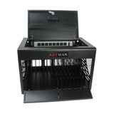 16 Bay Charging Cabinet for Laptop Chromebook Locking Charging Station-BLACK - V.I.P Digital Presence