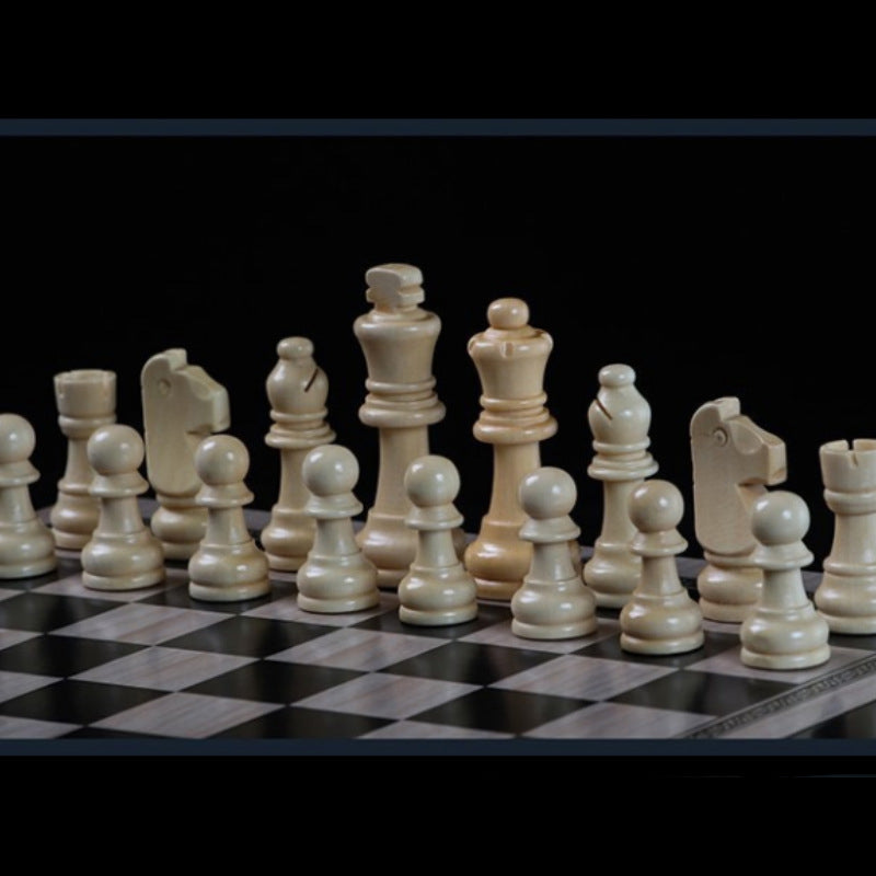 Large International Chess Children's Solid Wood Western Chess Adult Competition Special - V.I.P Digital Presence