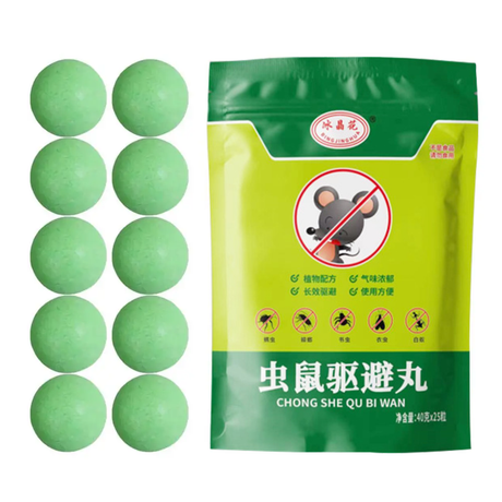10 Pcs Peppermint Mice Repel Mouse Repeller Balls Mint Mice Repeller Fly Control Pouches for Outdoor Mouse Rats Squirrel - V.I.P Digital Presence
