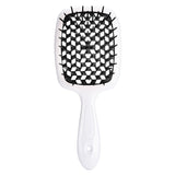 Honeycomb hollow massage comb, smooth hair grid comb, smooth hair dry and wet dual-purpose comb, curly and fluffy hair styling comb - V.I.P Digital Presence