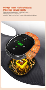 Heated Knee Brace Wrap Pad Dual-use Thermostat Usb Heating Knee Pads For Knee Sprains Strains Arthritis with massage - V.I.P Digital Presence