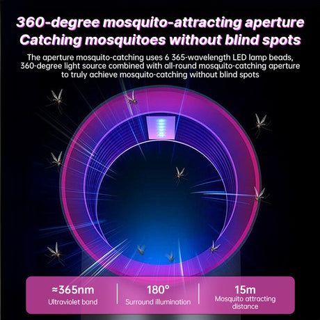 2025 Electric Mosquito Lamp, Outdoor Fly Catcher, USB-Powered, Portable Silent Insect Killer - V.I.P Digital Presence