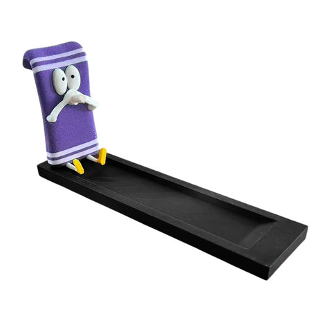 Towelie Servietsky Incense Stick Holder, realistic handmade crafts, home decor, ideal for meditation and yoga. - V.I.P Digital Presence