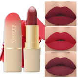 Waterproof And Durable Lipstick Velvet Fine Glitter Matte Lip And Cheek Dual-Use Lipstick - V.I.P Digital Presence