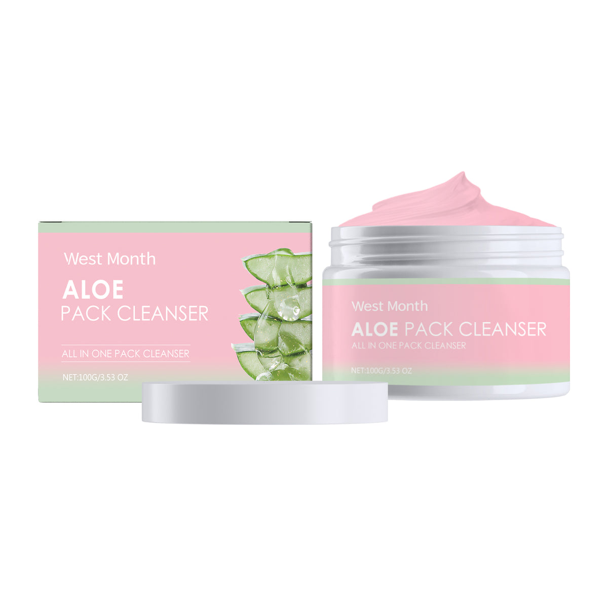 Aloe Soothing Cleanser Gently Cleans Pores, Exfoliates And Smoothes Skin