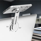 Soporte de cámara para iPhone con extensión para Mac, soporte invisible para coche Tesla, soporte magnético para teléfono con succión 