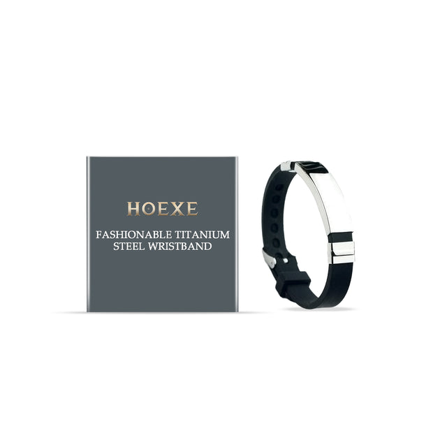 Fashion Titanium Steel Bracelet, Personalized Fashion Decoration Comfortable Fashion Portable Unisex Care Bracelet - V.I.P Digital Presence