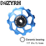 Mountain Bike Transmission Rear Dial Guide Wheel Ceramic Perlin Guide Wheel 11T Tooth Aluminum Alloy Tension Wheel - V.I.P Digital Presence