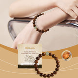 Gold Wire Sandalwood Bead String New Chinese Style Simple Minority Sense Ancient Style Style Play Decorative Bracelet - V.I.P Digital Presence