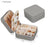 Portable Leather Jewelry Box Candy Color Travel Storage Upgrade With Mirror Earrings Rings Display Organizer Mother's Day Gift - V.I.P Digital Presence