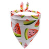 Pet Accessories Summer Pet Drool Towel Fruit Style Pet Scarf Pure Cotton Dog Triangle Scarf - V.I.P Digital Presence
