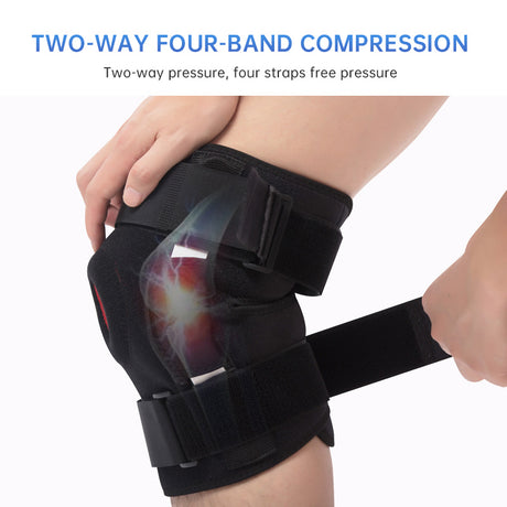 Adjustable hinged Patella Knee Support Brace for pain relief and knee joint protection - V.I.P Digital Presence