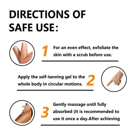 Intensive Tanning Gel, Beach Tanning Wheat Tan Is Light And Non-Greasy - V.I.P Digital Presence