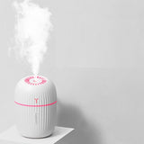 Ultrasonic Air Humidifier Household  Moisturizing Spray Student Dormitory Car Humidification Aromatherap with LED Night Light - V.I.P Digital Presence