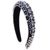 Baroque sparkling colored rhinestone sponge head hoop - V.I.P Digital Presence