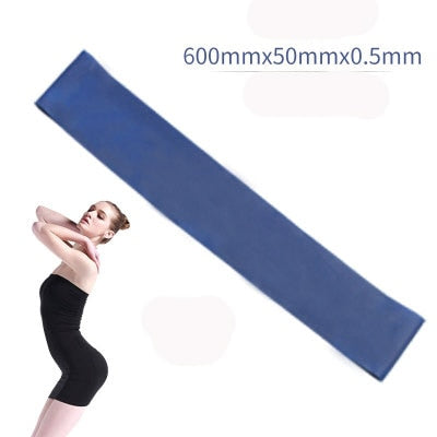 Bandas de resistencia Banda de goma Látex Yoga Gimnasio Entrenamiento de fuerza Bandas de goma atléticas