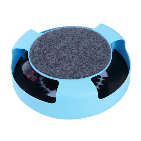 Rotating Cat Wheel Puzzle Game Fun Plate Mouse Teasing Cat Toy Shadowless Little Mouse Cat Toy Pet Supplies - V.I.P Digital Presence