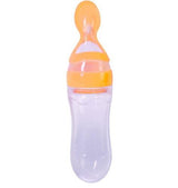 Newborn Baby Silicone Squeezing Feeding Bottle - V.I.P Digital Presence
