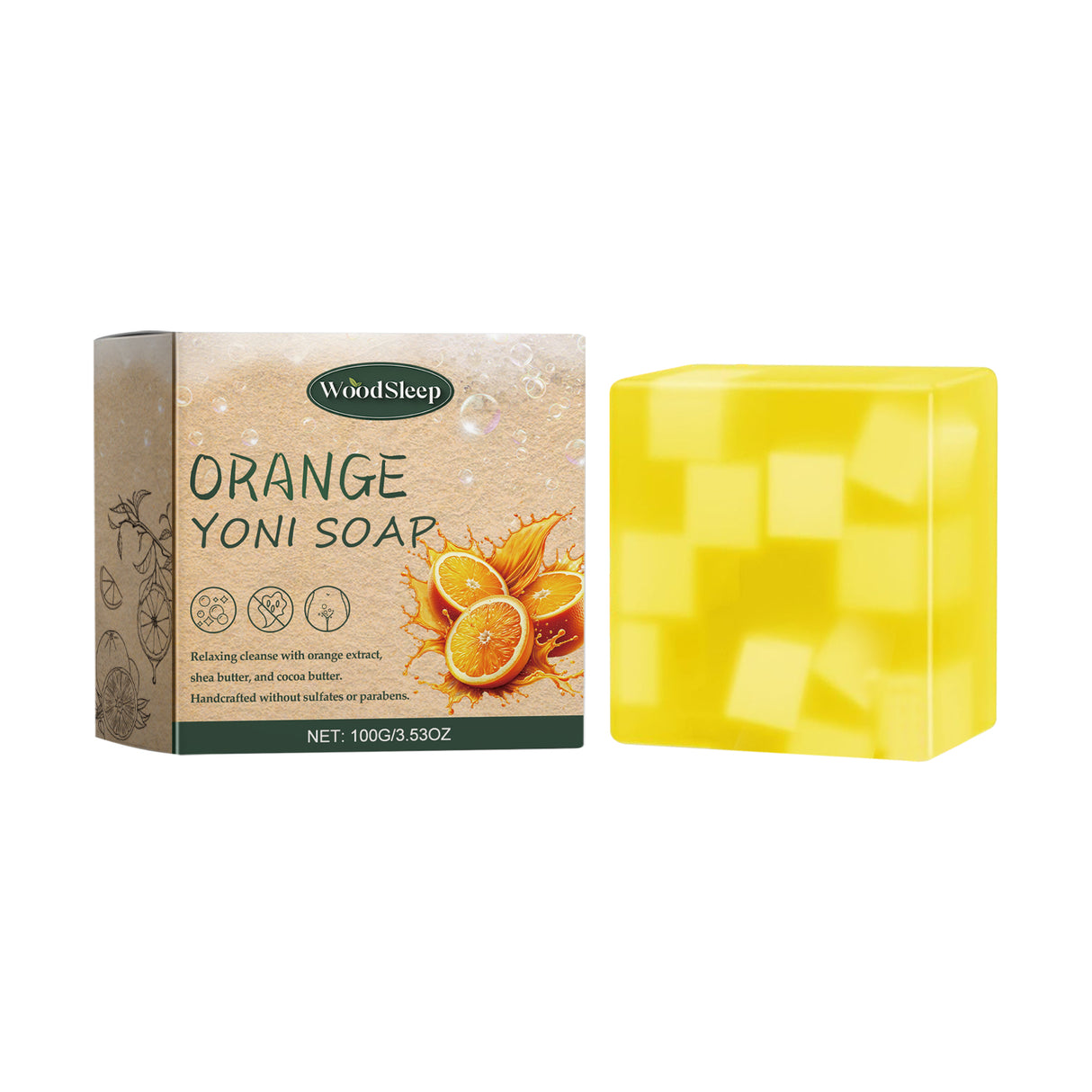 Soap, Women's Body Gentle Deep Cleansing Moisturizing Firming Skin Deodorizing Bath Soap