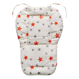 Cojín para trona de bebé y niño, cojín para asiento elevador, cojín para silla de comer, cojín para cochecito, cojín de tela de algodón 
