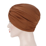 New elastic fabric with crossed candy colored twisted hat and candy colored base on the forehead - V.I.P Digital Presence