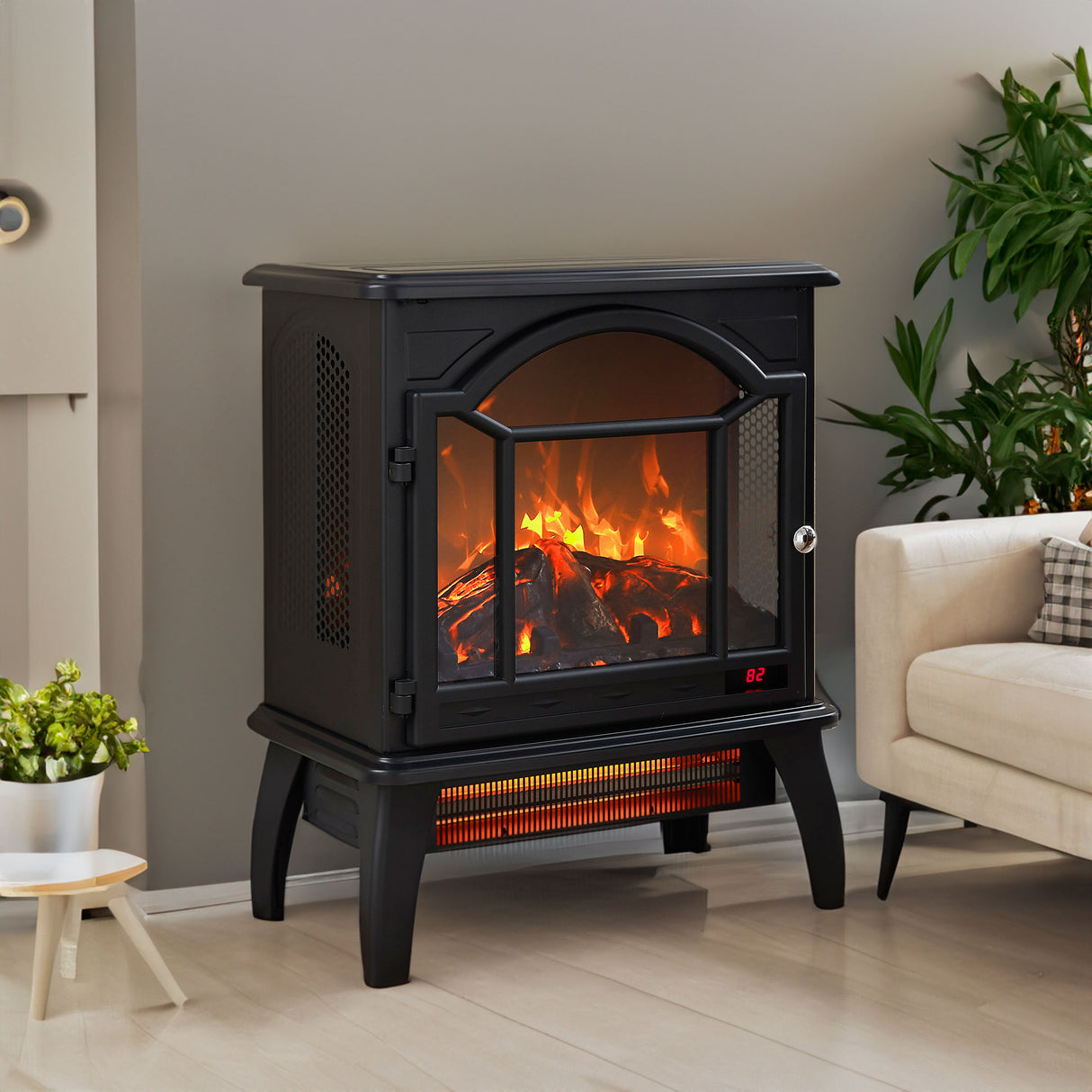 18 inch 3D Infrared Electric Stove with remote control - V.I.P Digital Presence