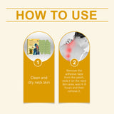 Bee Venom Neck Care Patch Herbal Ingredients For Joints, Knees, Lumbar Spine, Shoulders, Neck, Muscles And Bone Aches