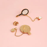 Fashion Cartoon Badminton Brooch pin Badge Sports Equipment table Tennis Fashion Jewelry Wholesale Gift athletes - V.I.P Digital Presence