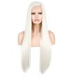 13*2. 60# Chemical Fiber Front Lace Wig Headgear Long Straight Hair Natural Hairline Wig - V.I.P Digital Presence