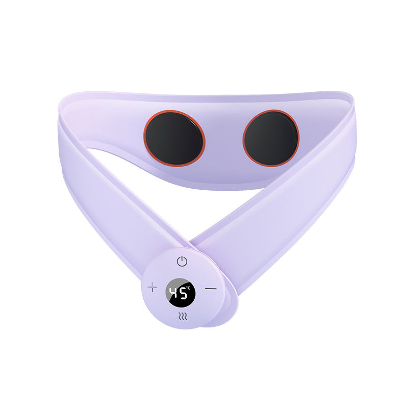 Neck Massager with Heat, Portable Neck Lymphatic Massager for Pain & Fatigue Relief - V.I.P Digital Presence