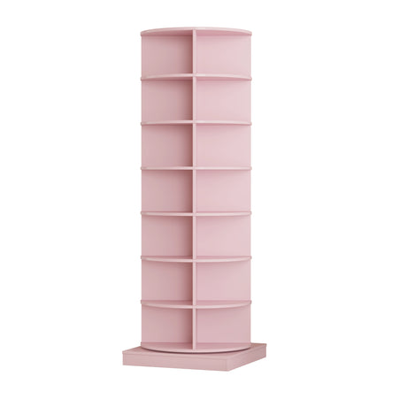 new 360 pink rotating shoe cabinet with 7 layers can accommodate up to 28 Paris shoes - V.I.P Digital Presence
